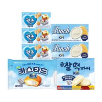 끼리크림치즈 빈츠 칸쵸 카스타드 찰떡파이 4종 세트