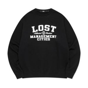 [엘엠씨] ATHLETIC AS SWEATSHIRT black 0LM23FSW104BLK