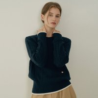 언에디트 W Silhouette Fine Wool Knit Night