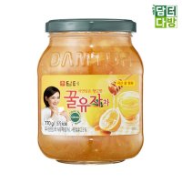 담터 자연산 꿀유자차 770g 유자와 꿀로 만든 상쾌한 차