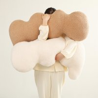 Handmade Soft Knot Ball Pillows Throw Cushion Home Decoration Plush Knotted Gift for Girlfriend and