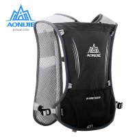 AONIJIE 5L Hydration Backpack Rucksack Bag Vest Harness For 1 5L Water Bladder Hiking Camping E913S