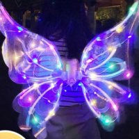 날개옷 나비 날개 장난감 유치원 천사 LED 아이 할로윈 선물