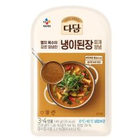 CJ제일제당 다담 냉이 된장찌개 양념 140G 10개