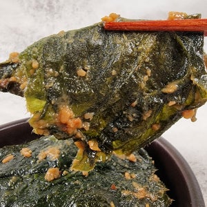 추억의 별미 초록콩잎장아찌 500g