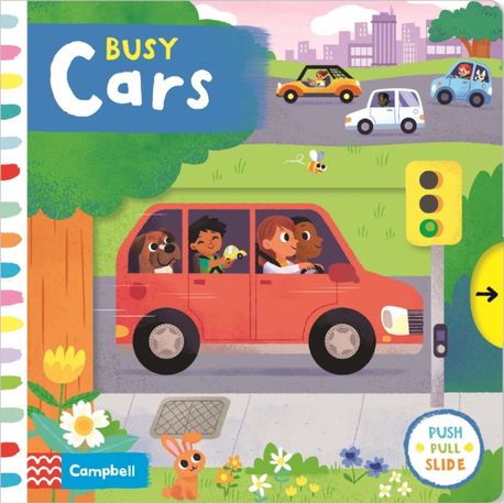 Busy Cars : Push Pull Slide