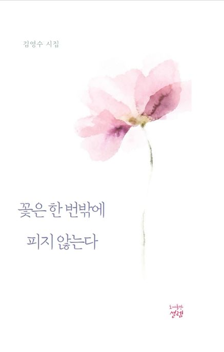 꽃은 한 번밖에 피지 않는다 (김영수 시집)