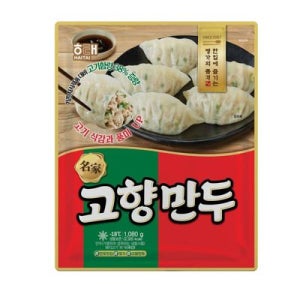 해태 명가 고향만두 고기 1080G