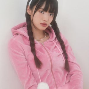 [지제뮤지엄] VELVET BING BONG TRAINING HOODY (PINK) Z3F-H6008