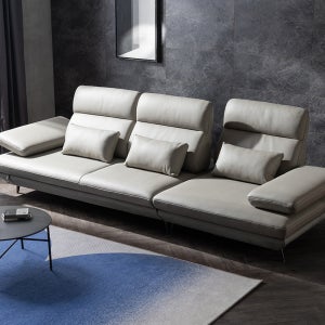 [4월 마감 특가~4/30]플랫b 4인 스윙 전체 통가죽 소파