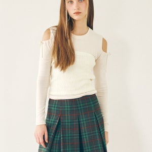 랭앤루 Regina Long Sleeve Cutout T-Shirt Set(레지나)_02