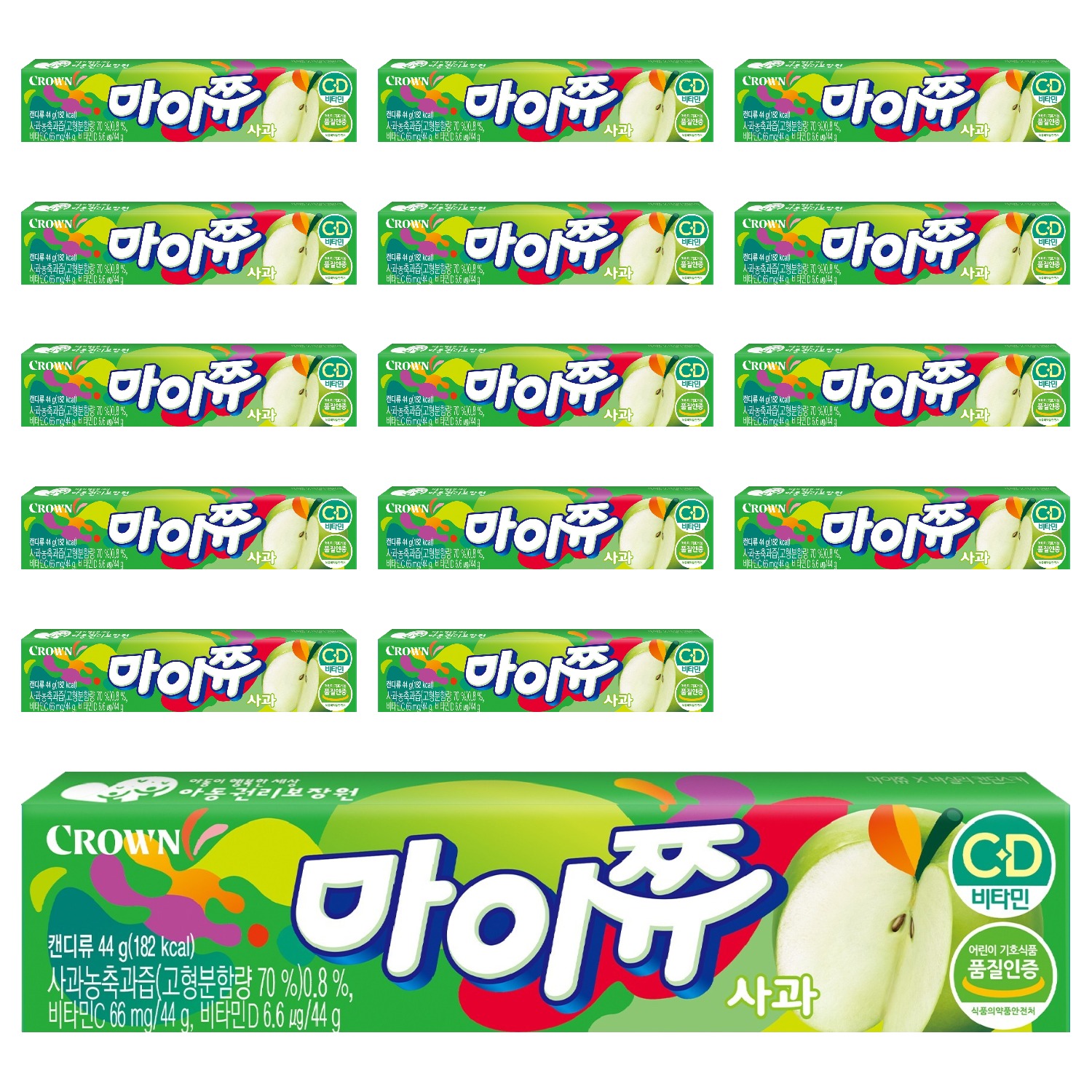 마이쮸 사과 츄잉캔디