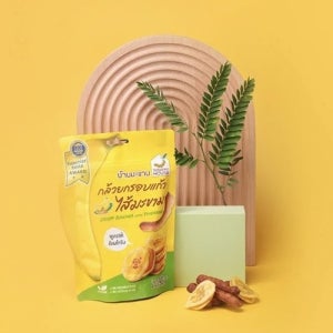 태국 명품 간식 바삭한 바나나칩 사이에 타마린드 잼의 조화 90g x3봉 3가지 맛 Crispy Banana With Tamarind 90g