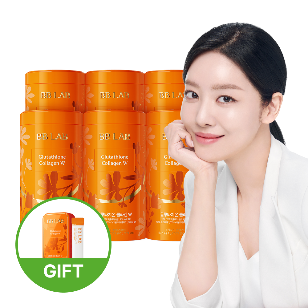 [뉴트리원] 비비랩 글루타치온 콜라겐 W 6통 6개월분 분말