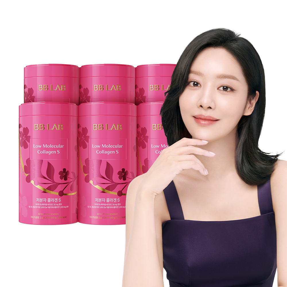 [뉴트리원] 비비랩 저분자 콜라겐 S 6통 6개월분 분말