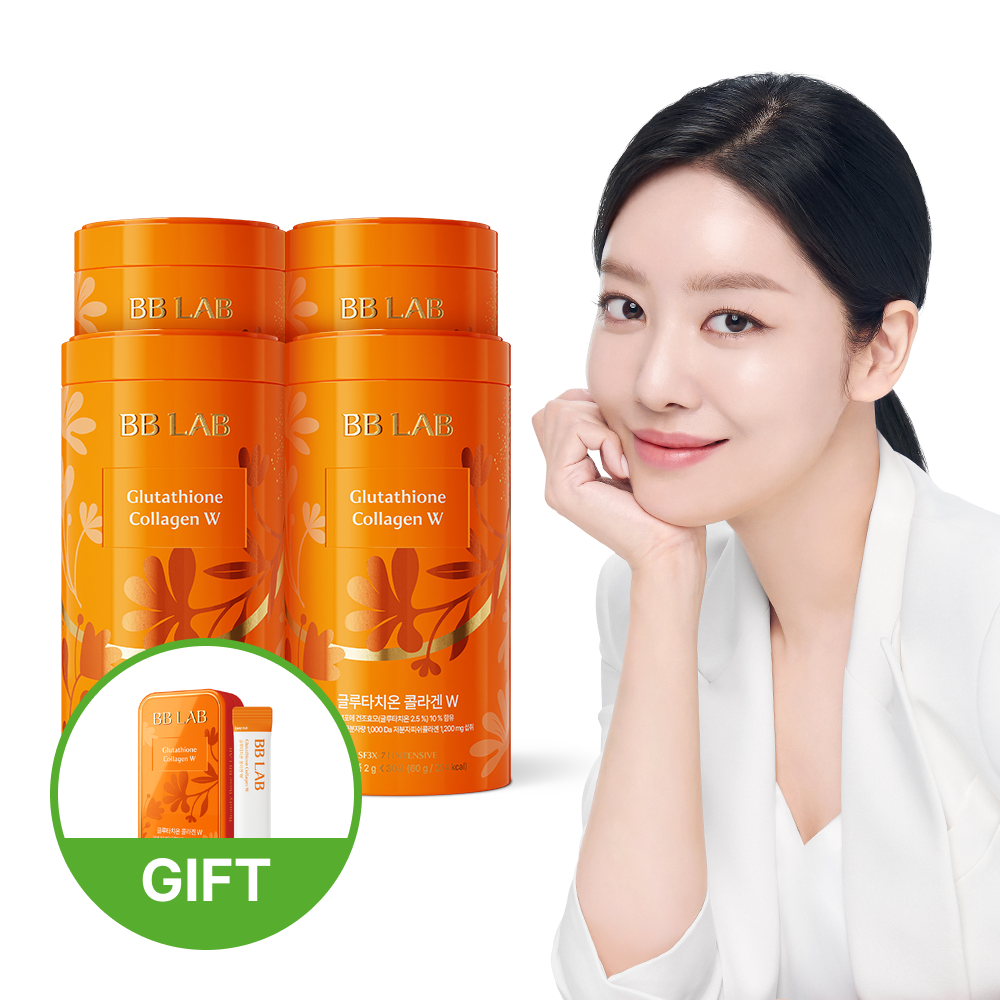 [뉴트리원] 비비랩 글루타치온 콜라겐 W 4통 4개월분 분말