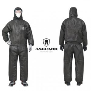 아스가드 고급형 투피스 보호복 PP-202G (그레이/box)