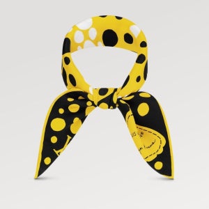 루이비통 x 야요이 쿠사마 인피니티 닷 스퀘어 45 옐로우 블랙 M78320