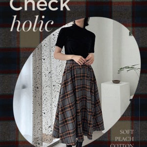 소프트 피치 코튼 체크홀릭 3종_(1/2EA)