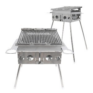 캠핑용 화로대 타지않는 불판 숯불 직화 훈제 바베큐 BBQ 불판 그릴 구이매직