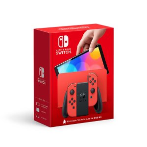 [스위치 본체] Nintendo Switch(OLED 모델) 마리오 레드