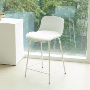 스노우 미드센추리 인테리어 카페 홈바의자 (높이55cm) CMN101C