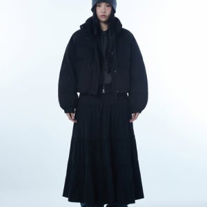 [무신사 스탠다드 우먼] 우먼즈 데일리 푸퍼 숏 패딩 재킷 [블랙] MWCJPAZ04-BK