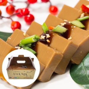 국산 도토리로 만든 참 도토리묵 선물세트 400g 6팩