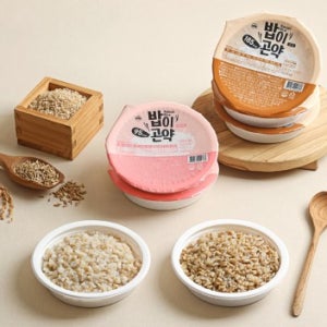 백미 zero! 95kcal 현미 곤약밥 밥이곤약 라이트 3+3 (총6팩)