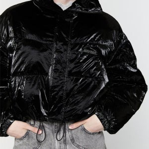 [60%할인]이자벨마랑 블랙 단색 패딩점퍼