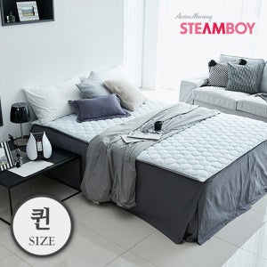 [스팀보이] 스팀보이 온수매트 S7200-F1712 퀸 / 리모컨형 커버분리 분리난방 온수패드