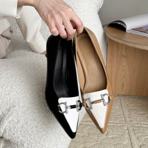 스틸레토 체인 하이힐 6cm (915Z6)