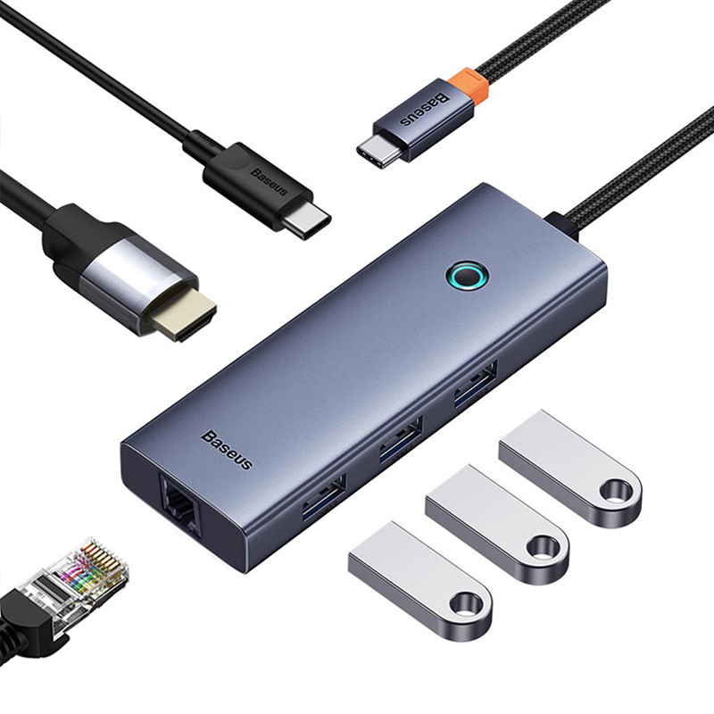 코드웨이 USB C타입 4in1 멀티허브