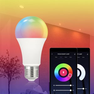 LED 스마트 RGB 벌브 램프 9W / 밝기조절 색변환 스마트폰제어 iot