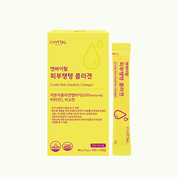 엔바이탈 <b>피부탱탱 콜라겐</b> 3g X 30포