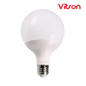 LED E26 G95 볼구롱 12W 주백색 롱타입 롱볼구 볼램프 전구 조명