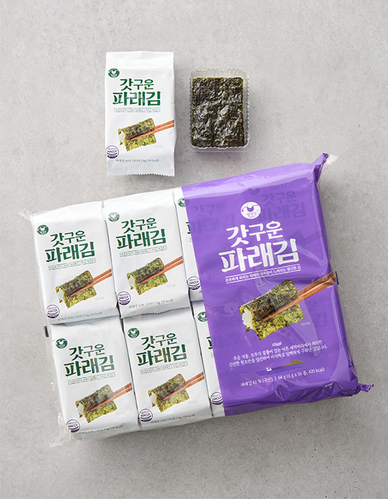 갓구운 파래김 제품 이미지
