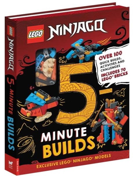 LEGO (R) NINJAGO (R): Five-Minute Builds (with 70 LEGO bricks) (A Journey into Land and Soul)
