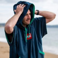 [레드오리지널] 퀵 드라이 체인지 판초 네이비 Quick dry Changing Poncho Navy 남녀공용, 방풍 자켓