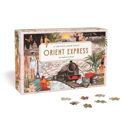Orient Express: A 1000 Piece Jigsaw Puzzle (A 1000 Piece Jigsaw Puzzle)