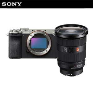 소니 카메라 A7C2 BODY 실버 + SEL2470GM2 표준 줌렌즈 / 풀프레임 컴팩트 알파