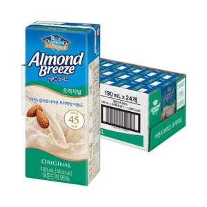 [매일유업]아몬드브리즈 오리지널 190ml 24팩