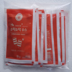 도나우 쿠즈락 소떡소떡 소스 매운맛 (소포장 19 g x 10 팩) 70팩 묶음상품