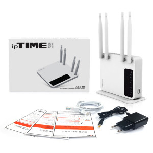 [아이피타임] A604R 867Mbps+300Mbps 듀얼밴드 유선 4포트 공유기