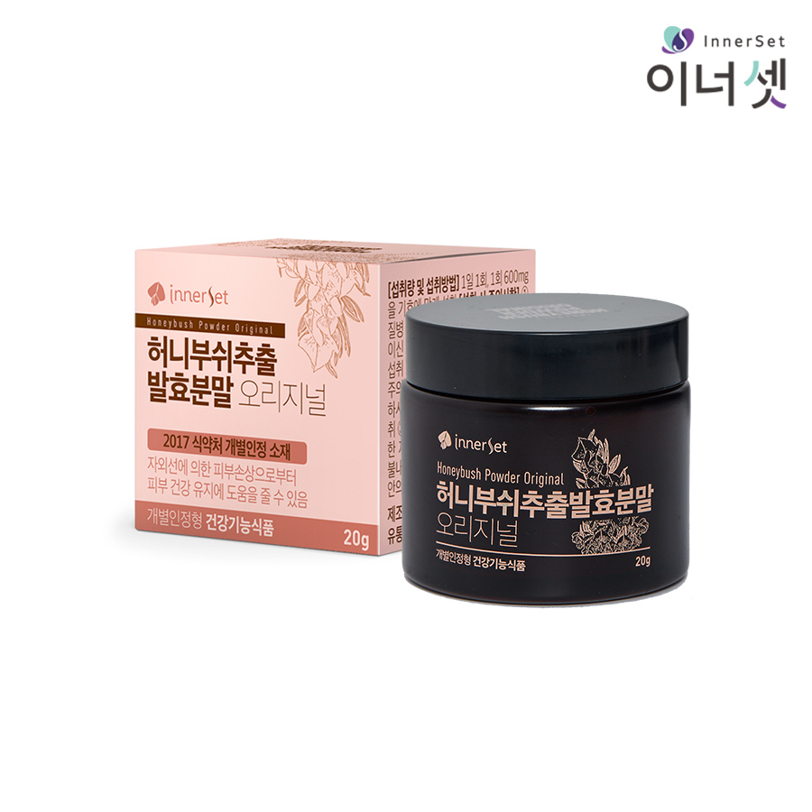휴온스푸디언스 이너셋 <b>허니부쉬</b>발효<b>분말</b> 파우더 20g 1EA