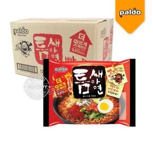 라면천국 즉석간식 [박스] 팔도 틈새라면 빨계떡 120g 40입