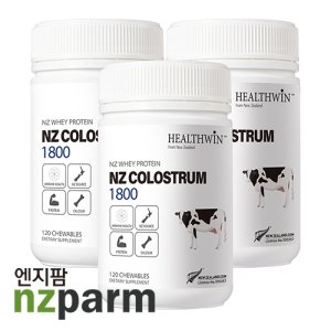 뉴질랜드 헬스윈 초유 프로틴 1800mg 120정 3개 Healthwin Colostrum Milk Protein