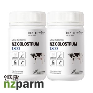 뉴질랜드 헬스윈 초유 프로틴 1800mg 120정 2개 Healthwin Colostrum Milk Protein