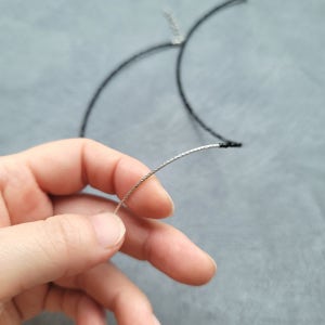 천연 스피넬 실버바 목걸이, 쁘띠메이