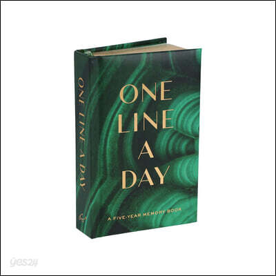 Malachite Green One Line a Day (A Five-Year Memory Book)